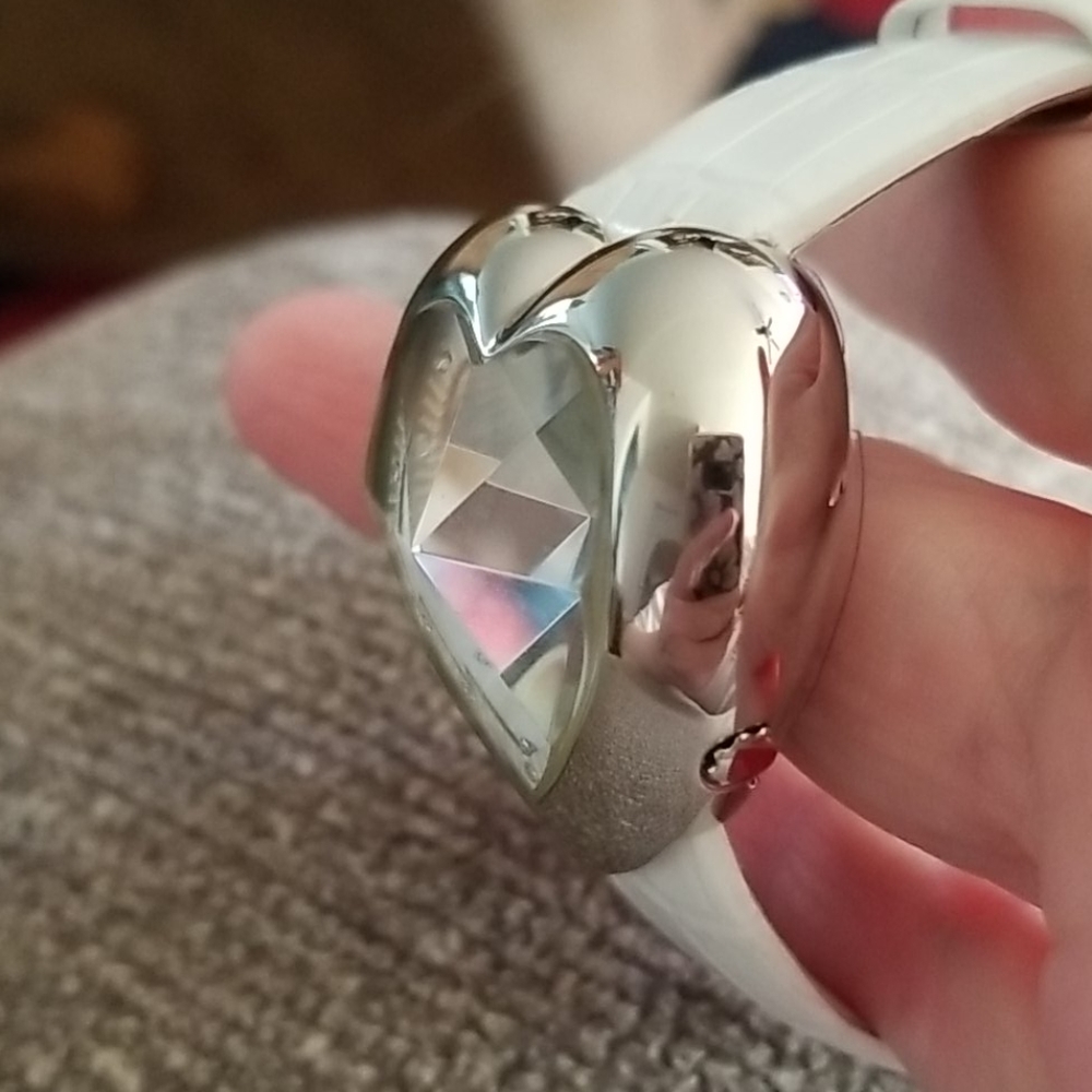Cronotech Heart Shaped Crystal Indices Watch - Picture 7 of 15
